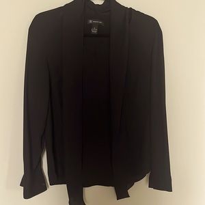 INC women’s blouse, black with tie in front